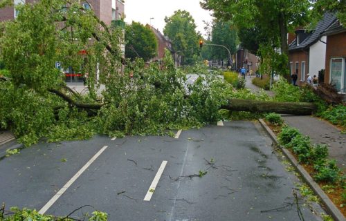 Damage from Tornado Season US in 2020