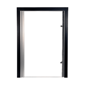 Frameless Hinged Backglazed Window System