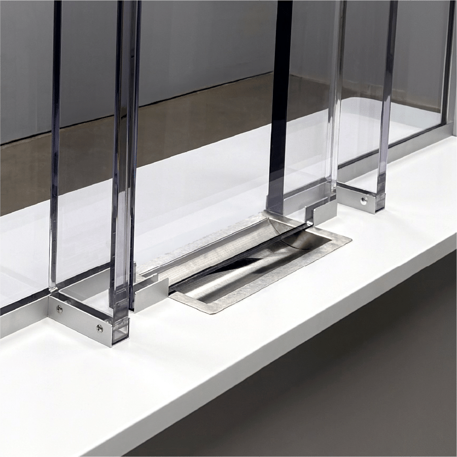 Counter Recessed Deal Tray with Bullet Trap - Image 3