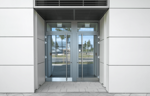 commercial security doors for storefront