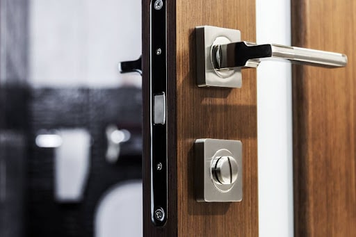 side profile of a wooden bulletproof ballistic door